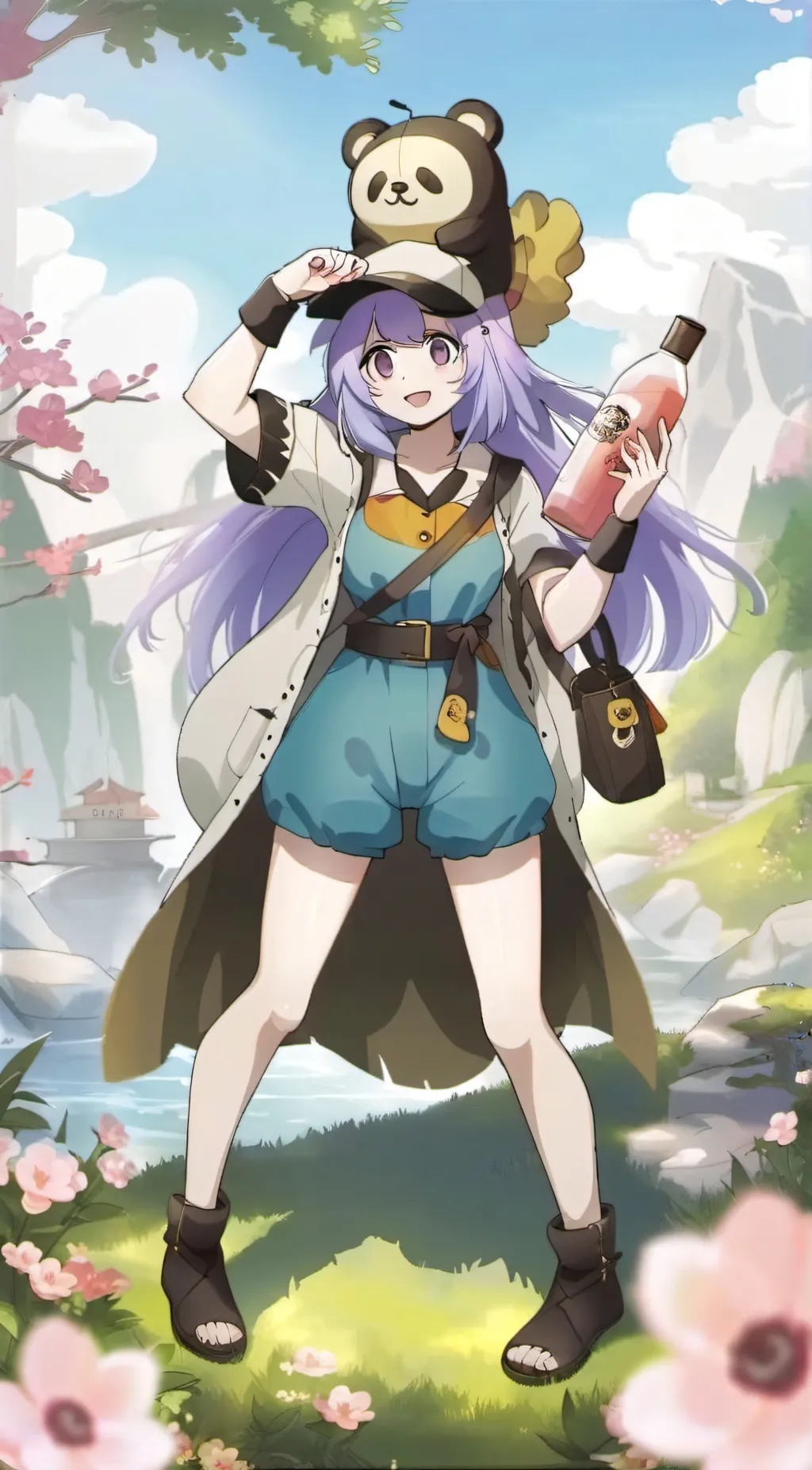 ai character: ^°✿eva✿°^ background