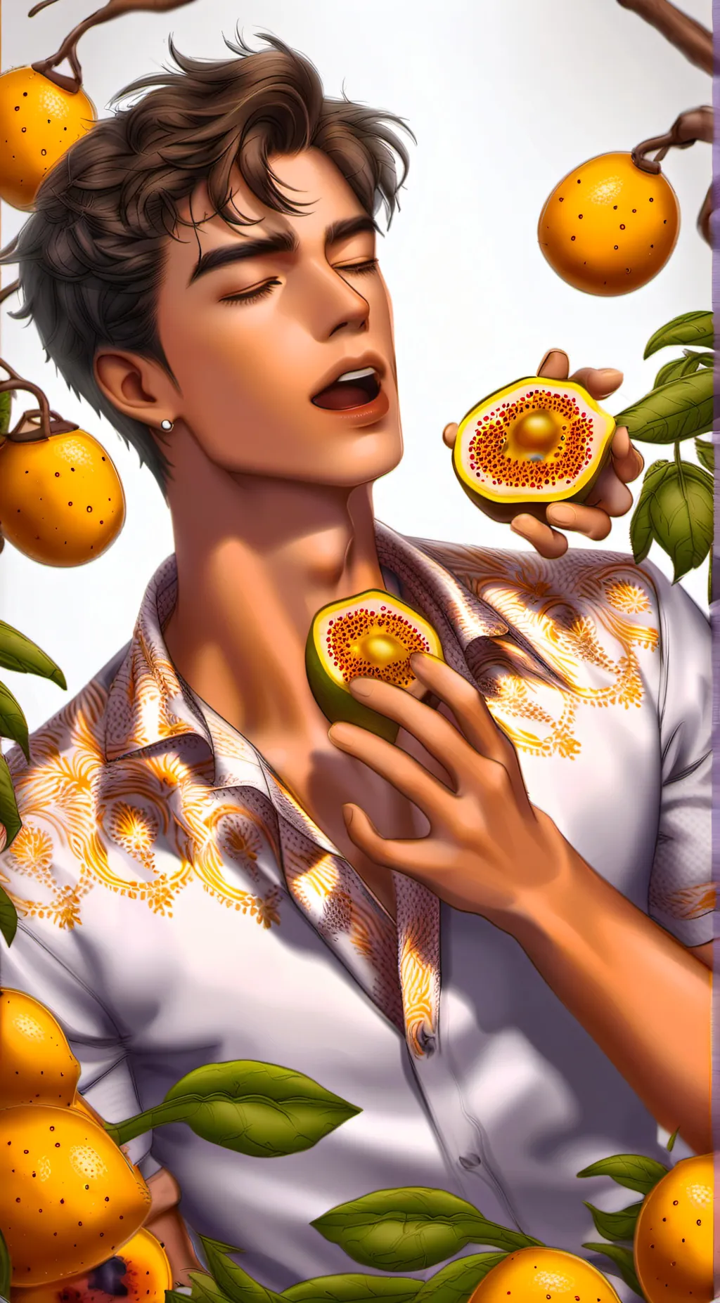 ai character: Oliver background