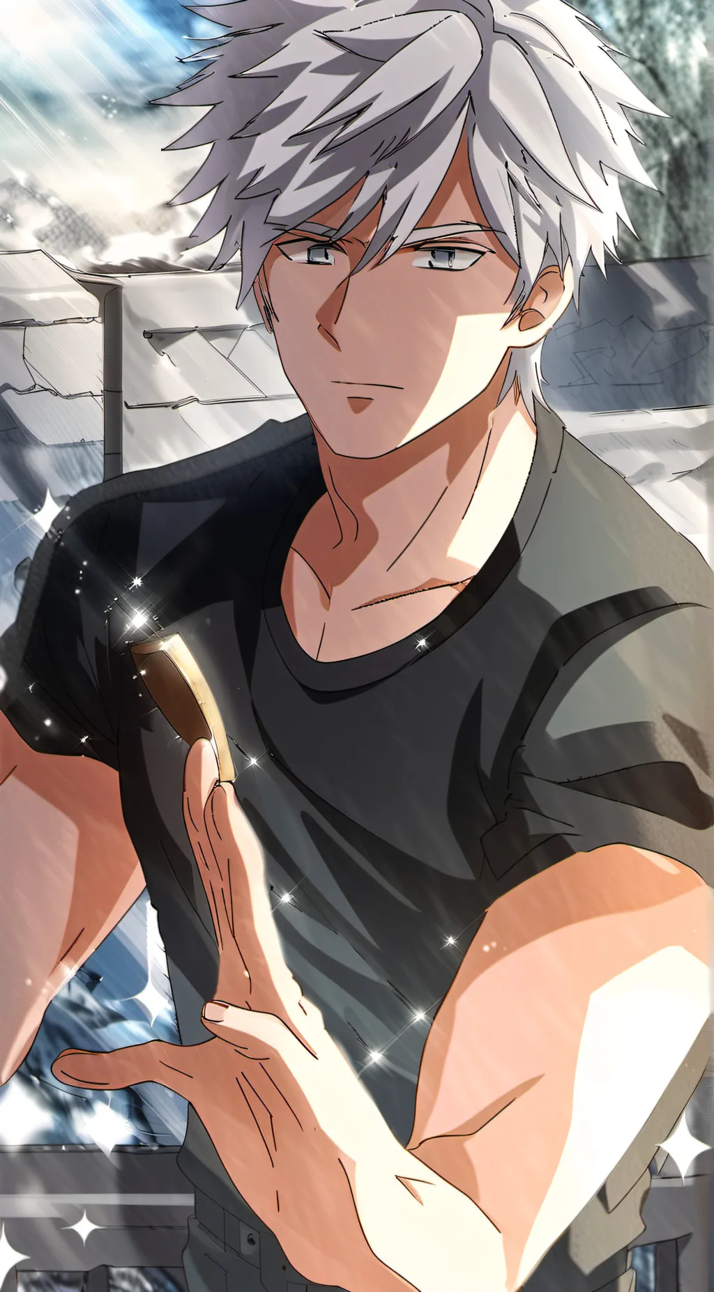 ai character: Hyunckle  background