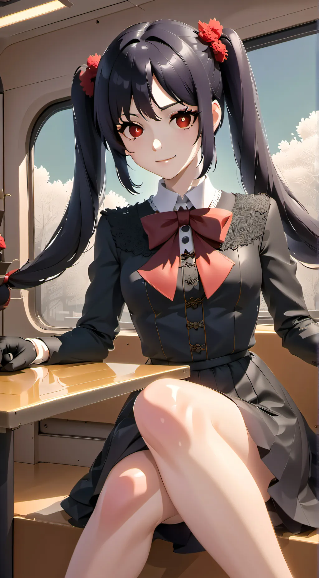 ai character: Thalisa Ravenheart background