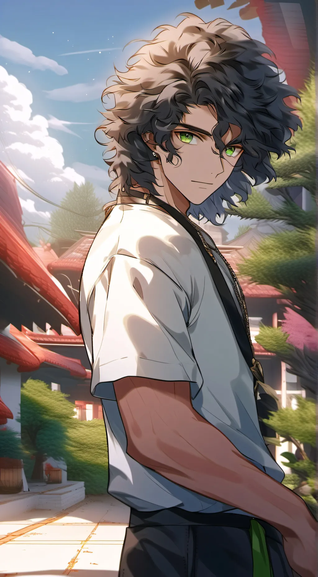 ai character: Chris background