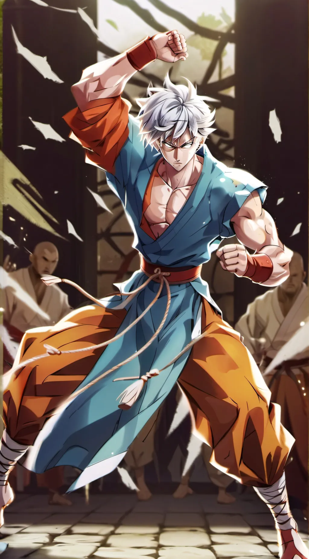 ai character: Goku background