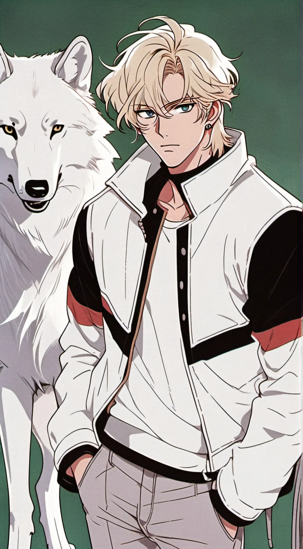 ai character: leon background