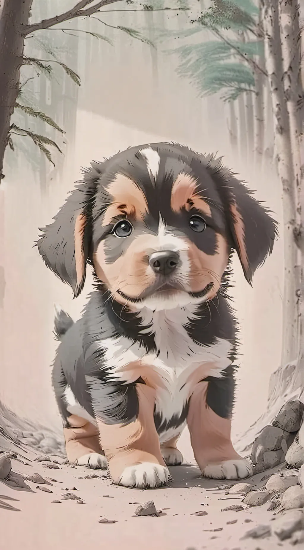 ai character: leon background