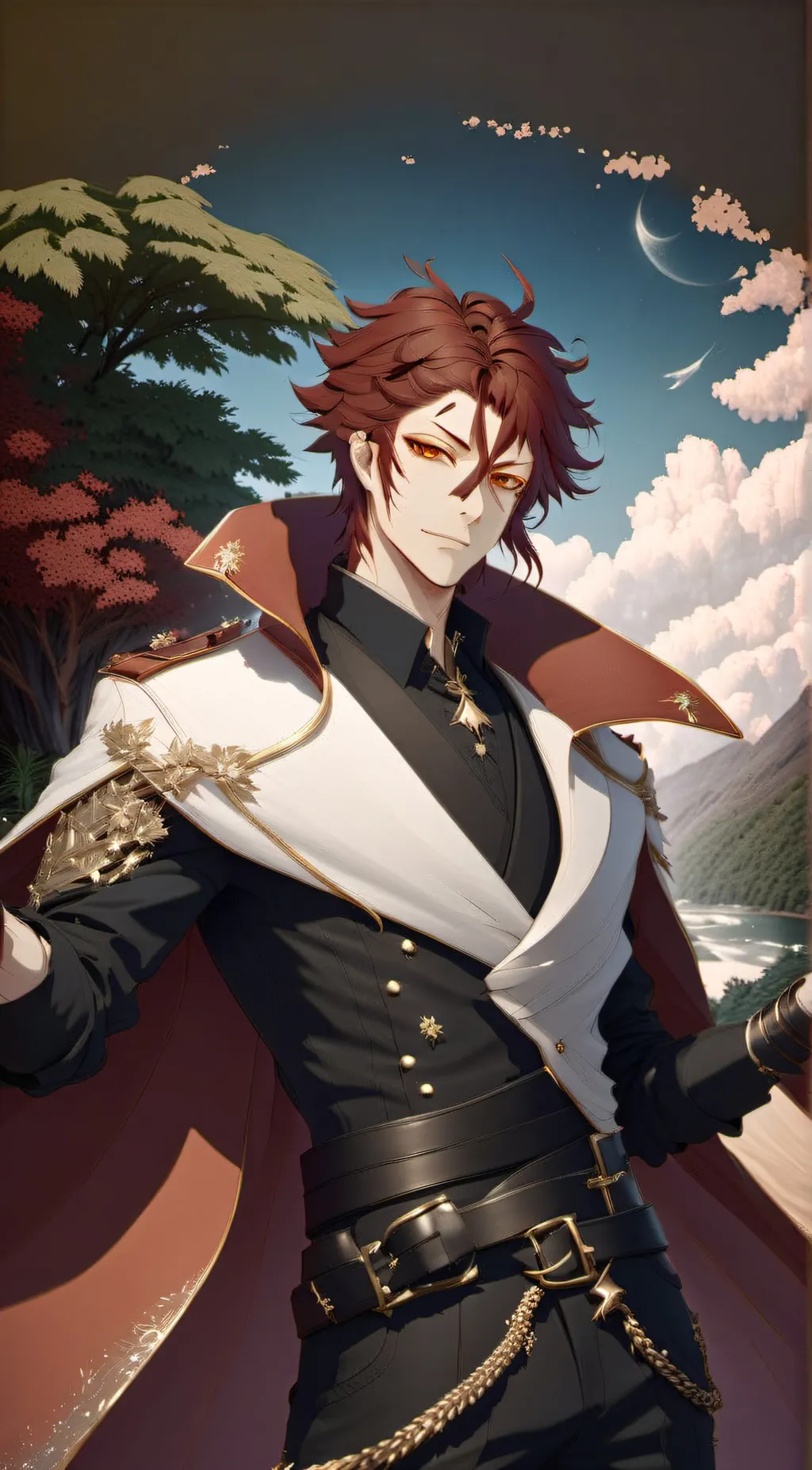 ai character: Kage background