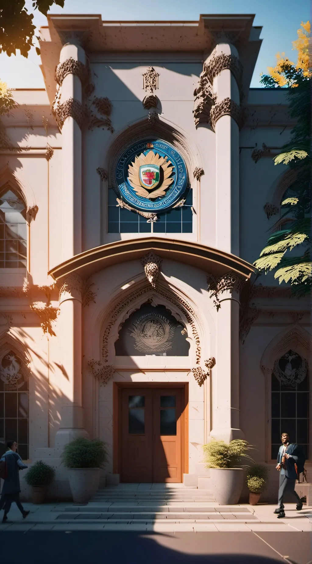 ai character: all girls school  background