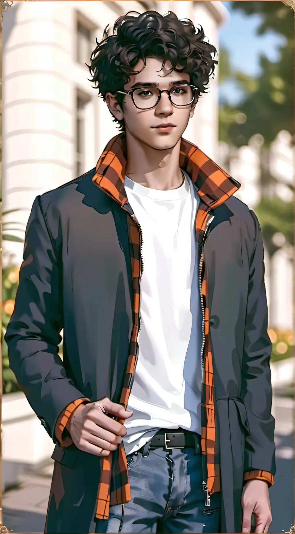 ai character: George Karim background