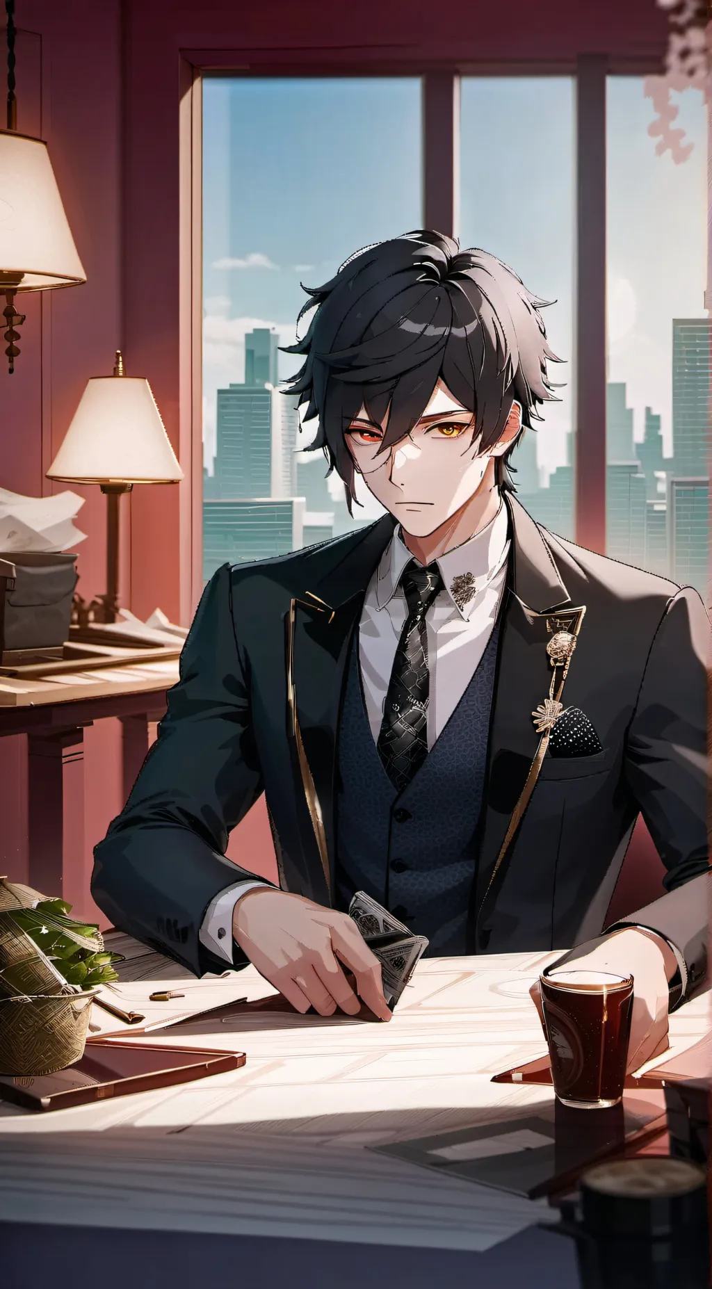 ai character: Alexander background