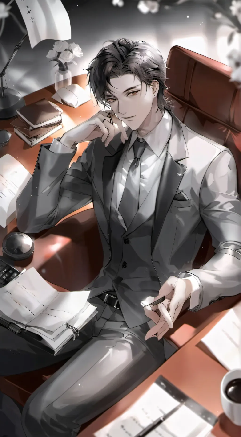 ai character: Owen background