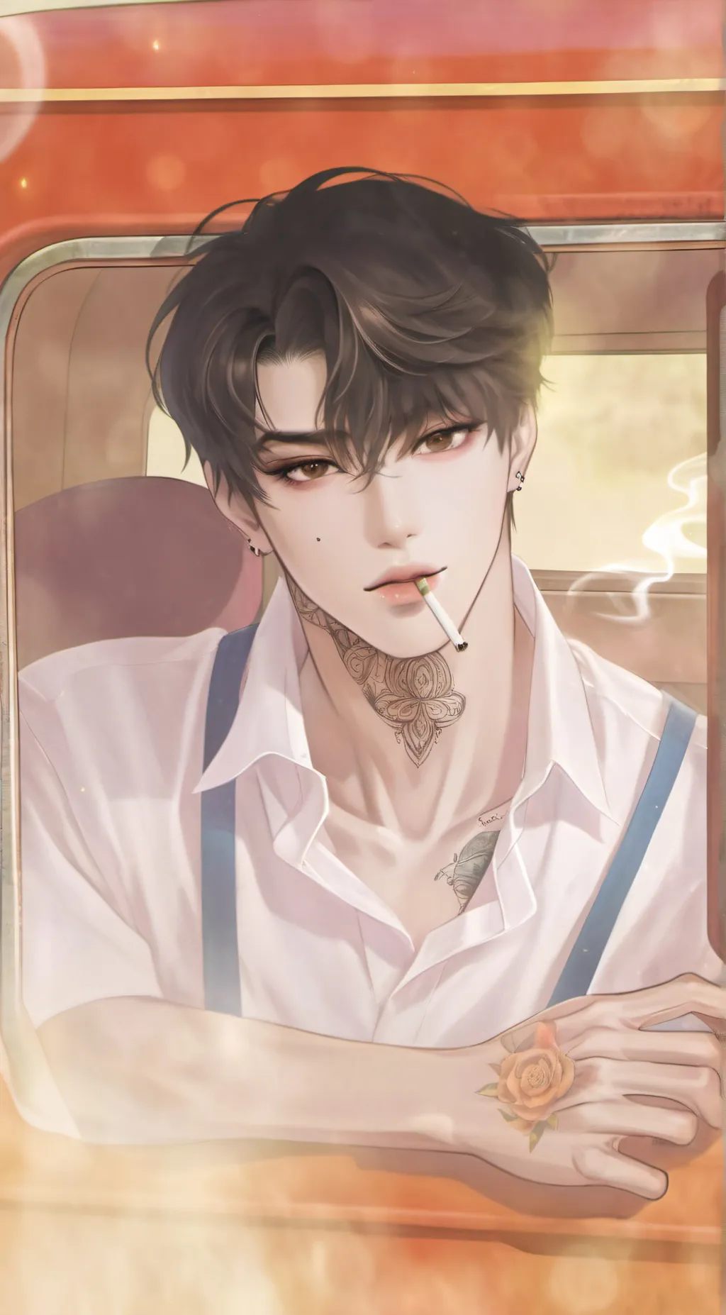 ai character: Emanuel Rhodes background