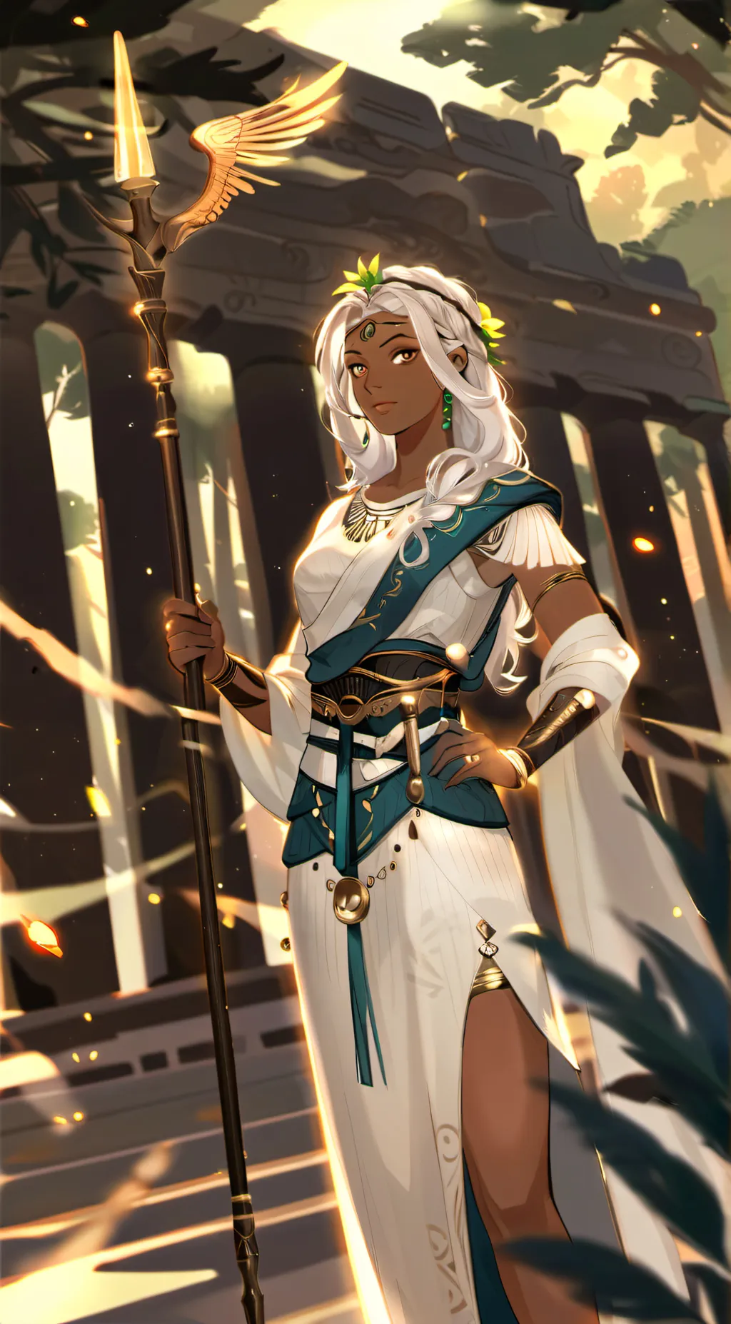 ai character: Emilia background