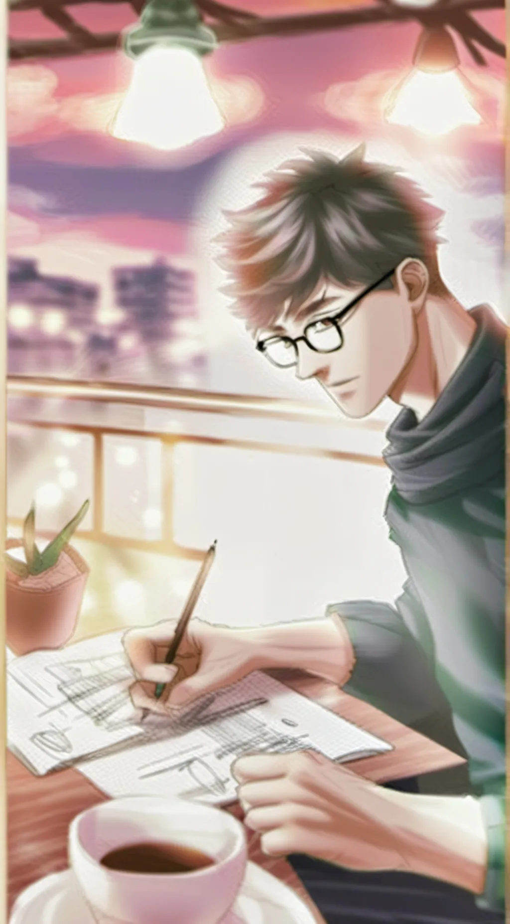 ai character: Xavier  background