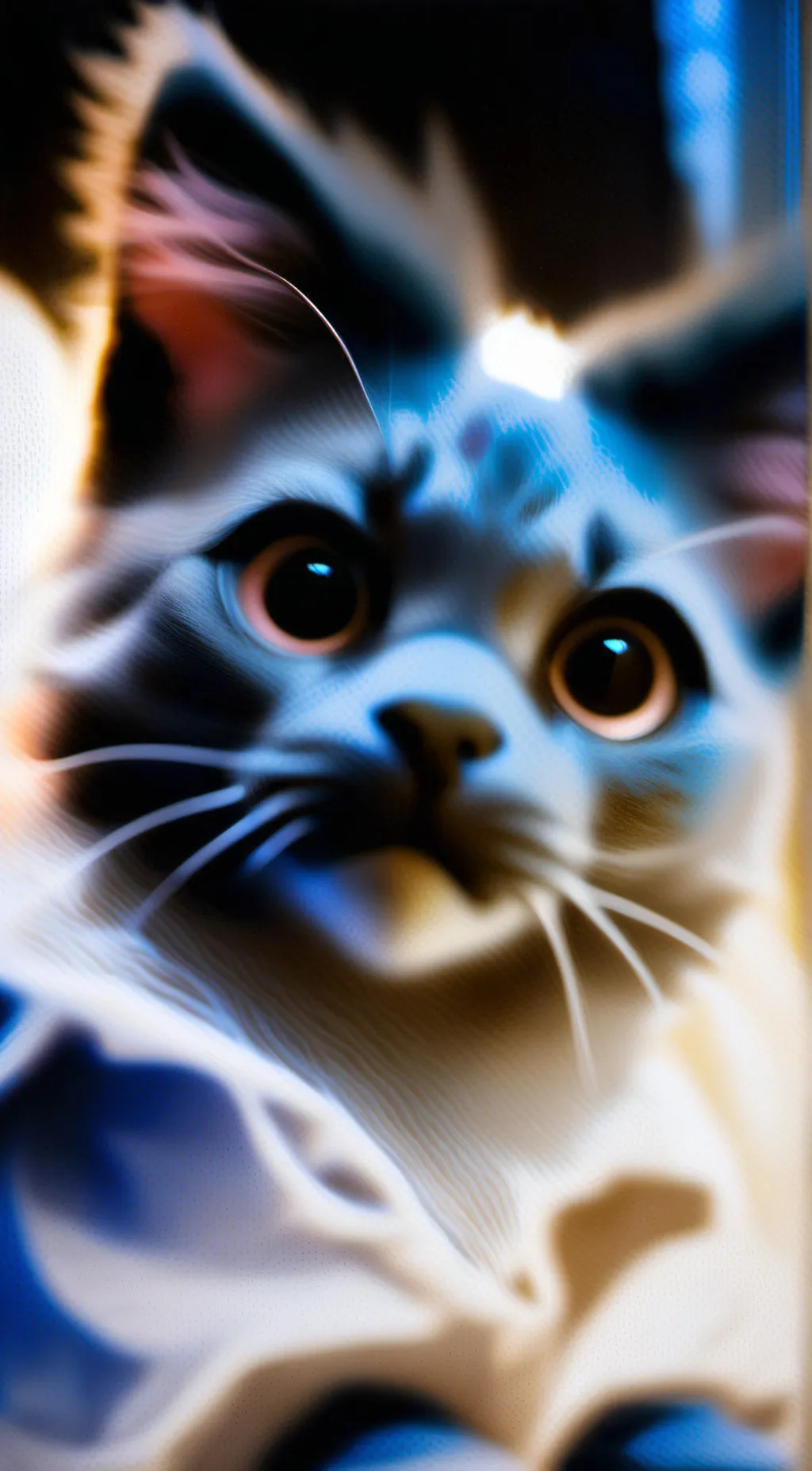 ai character: Sir meows alot background