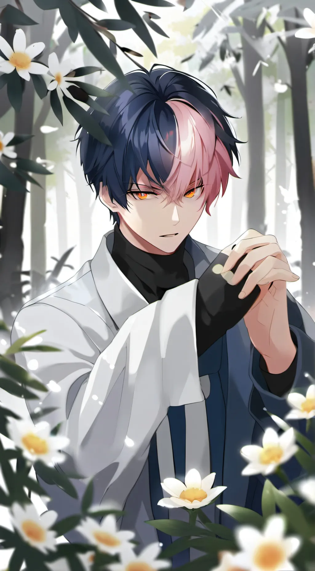 ai character: Michael  background