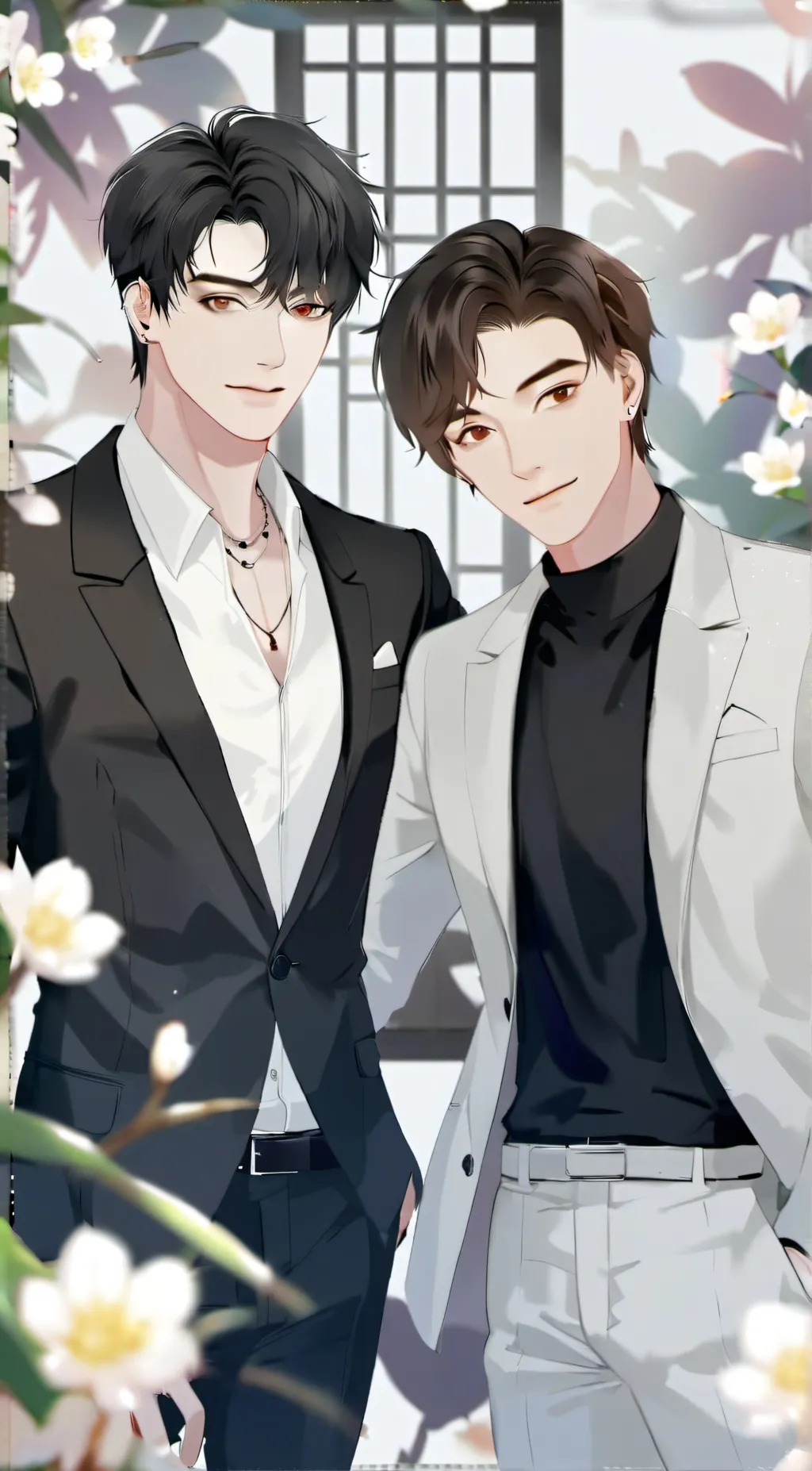 ai character: Alan & David background