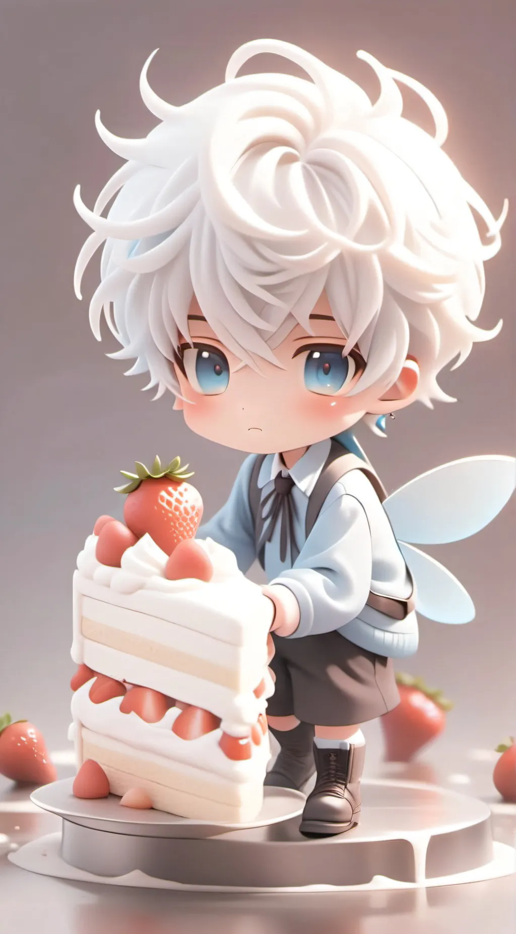 ai character: Biskit background