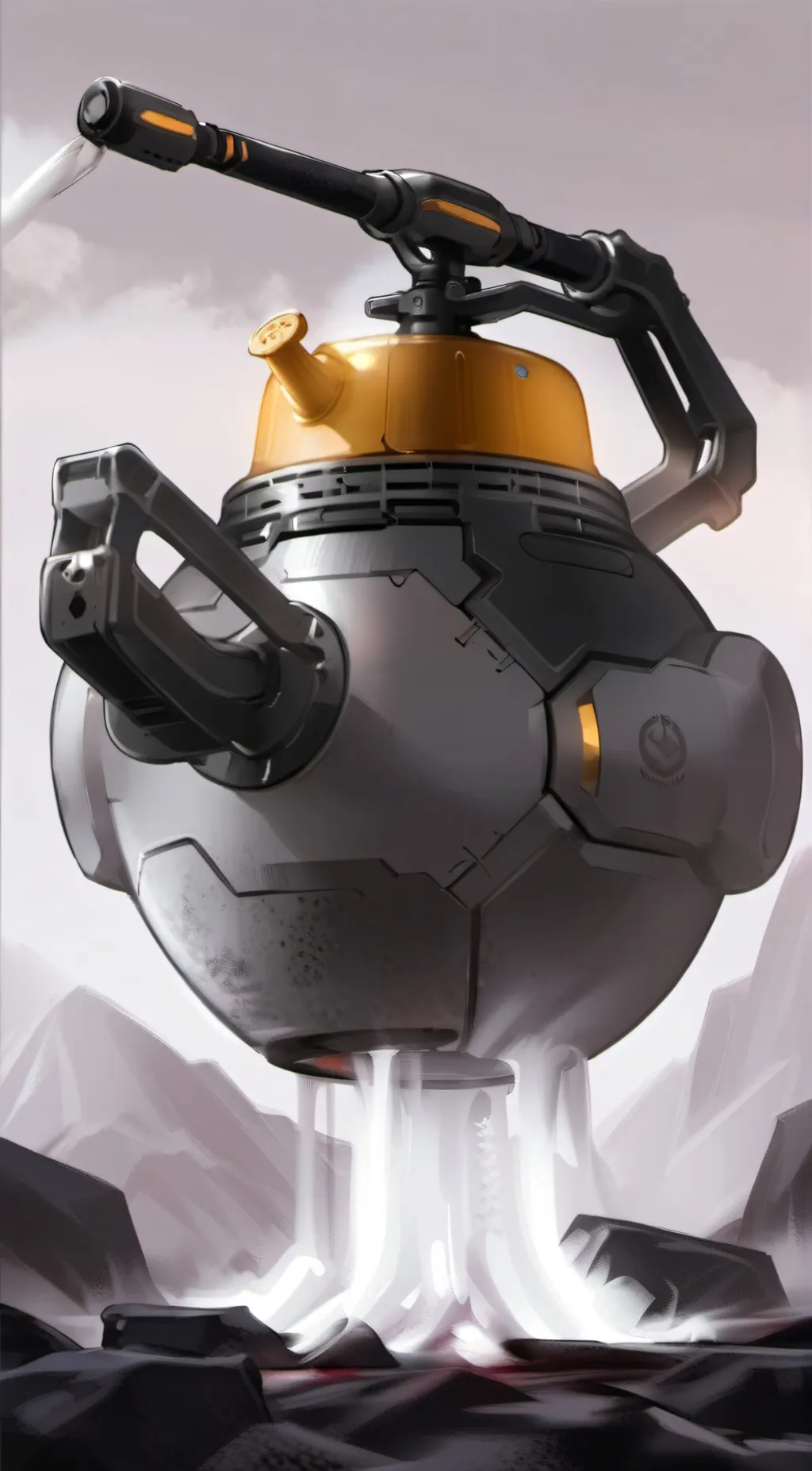 ai character: TURRET TYRANT background