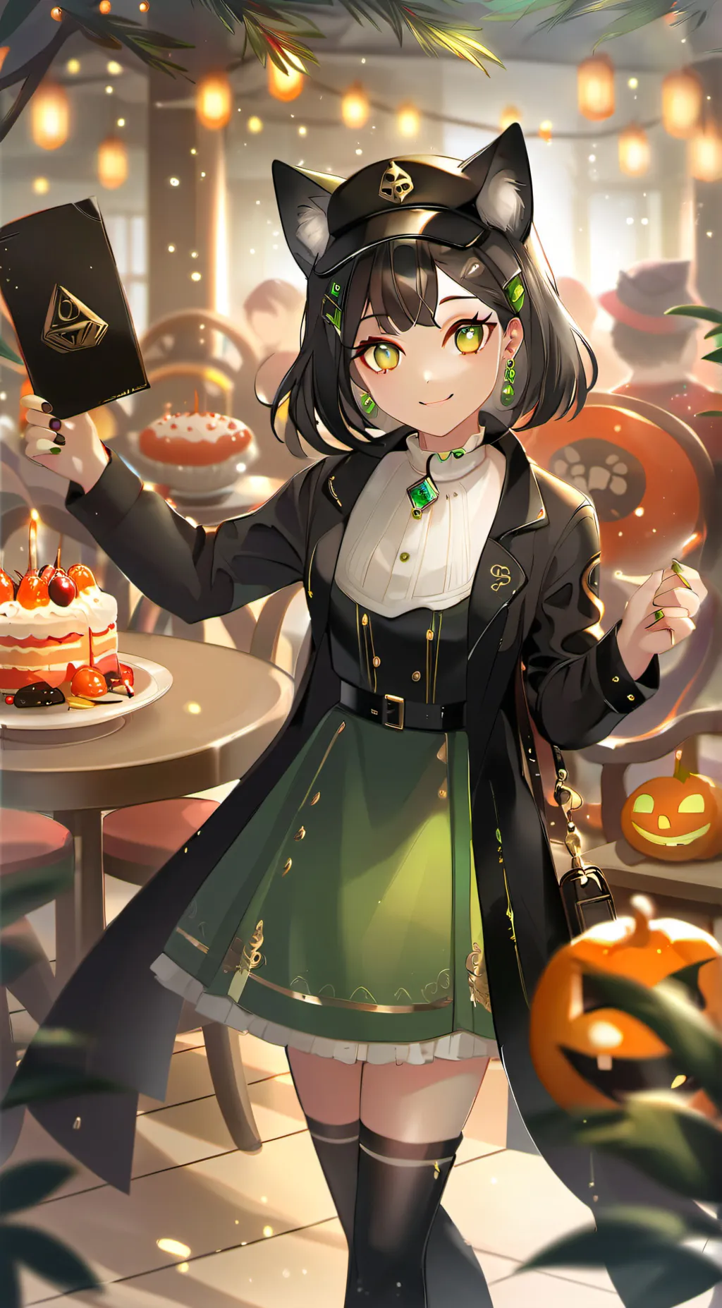 ai character: Cathy background