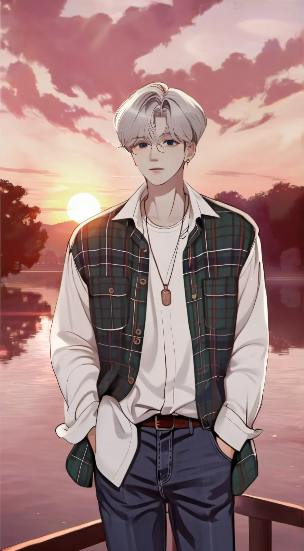 ai character: Maybe syg ❤️ background