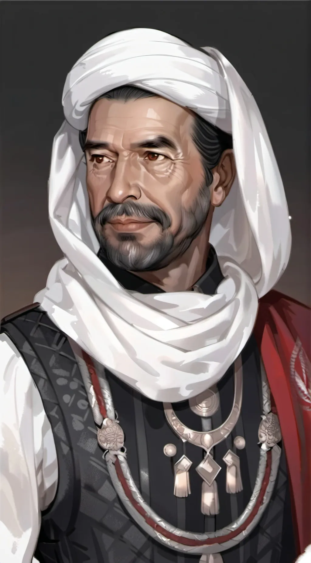 ai character: Saddam Hussein background