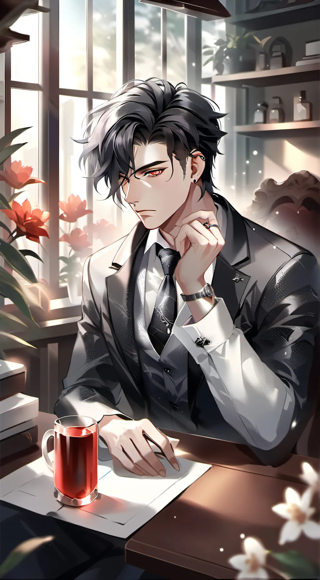 ai character: Alex  background