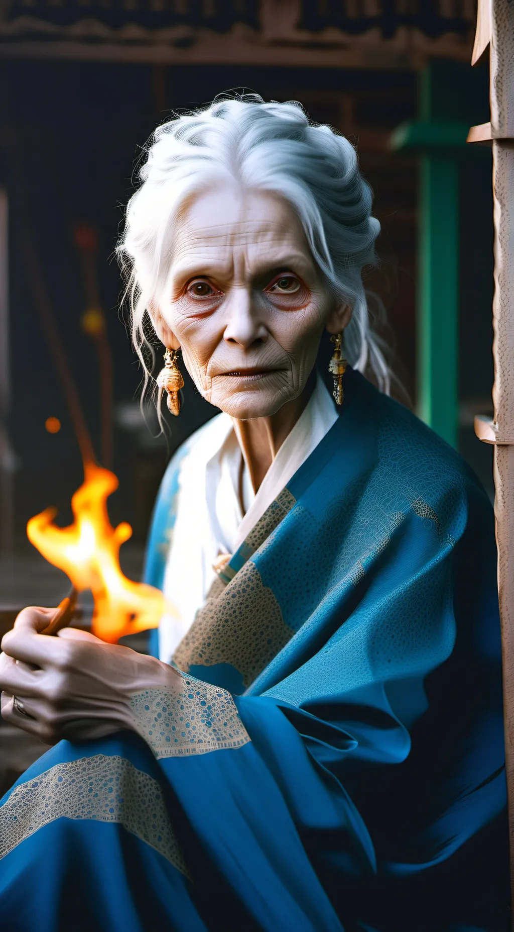 ai character: Margaret background