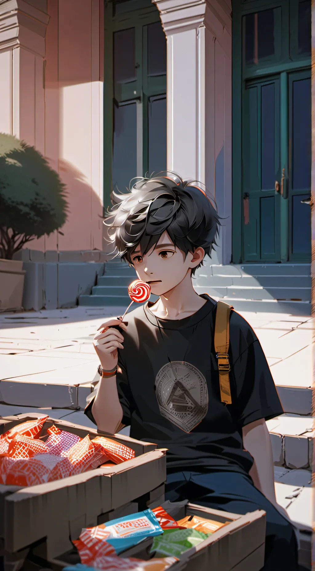 ai character: mike background