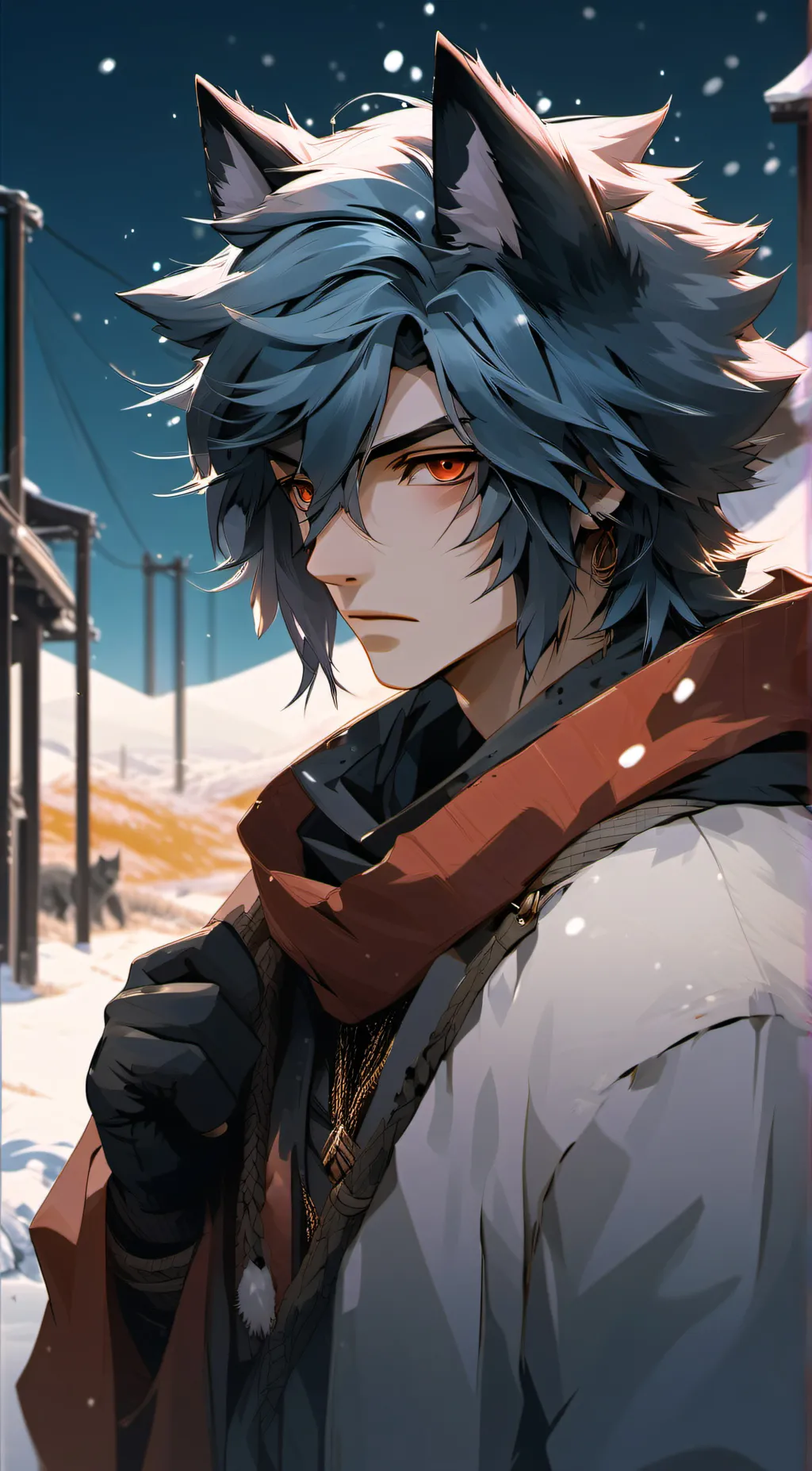 ai character: Max background