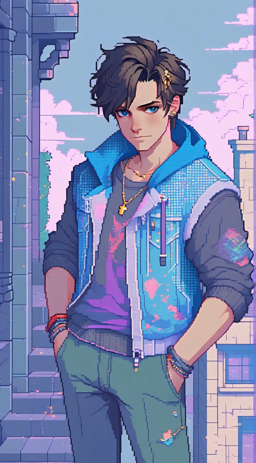 ai character: Harry background