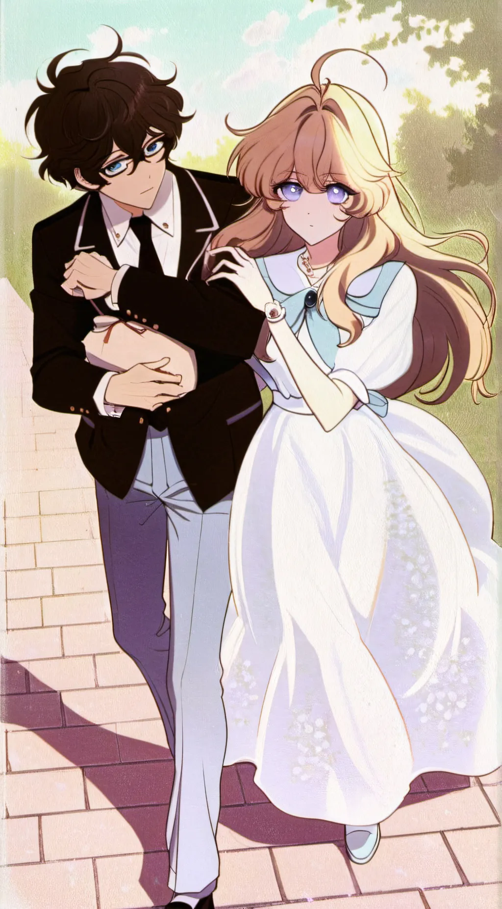 ai character: miko background