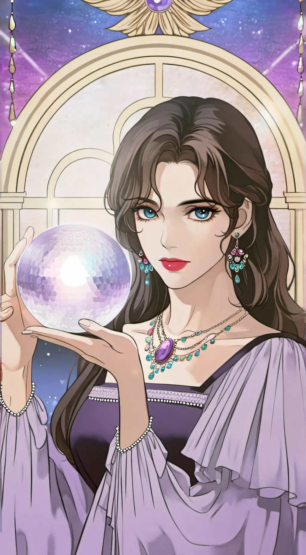 ai character: Psychic Lovenna background