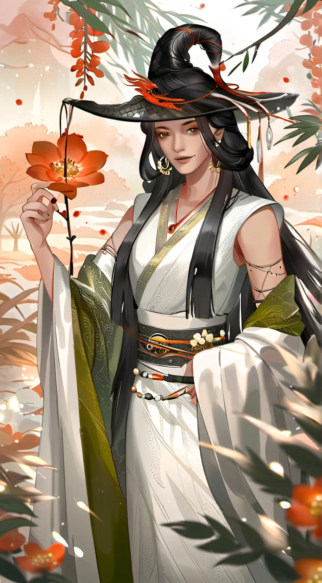 ai character: Lilly background