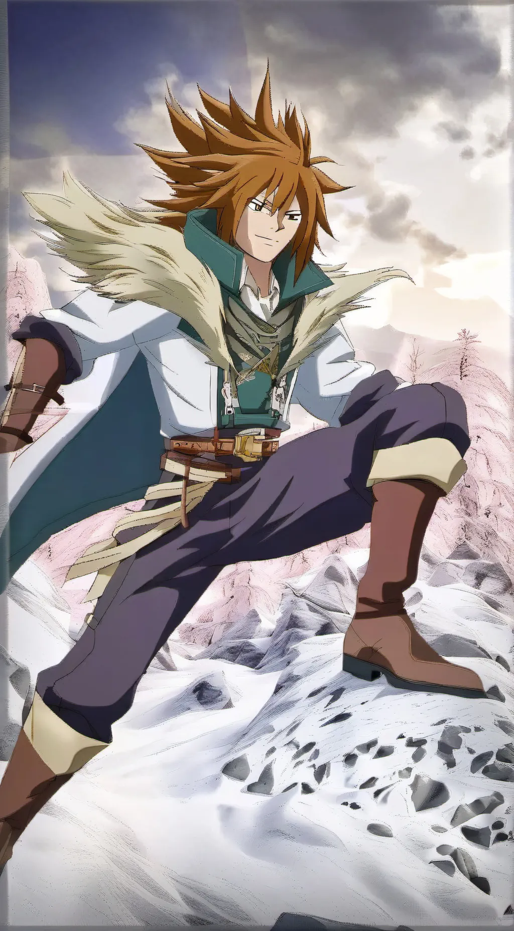 ai character: leo(loki)  background