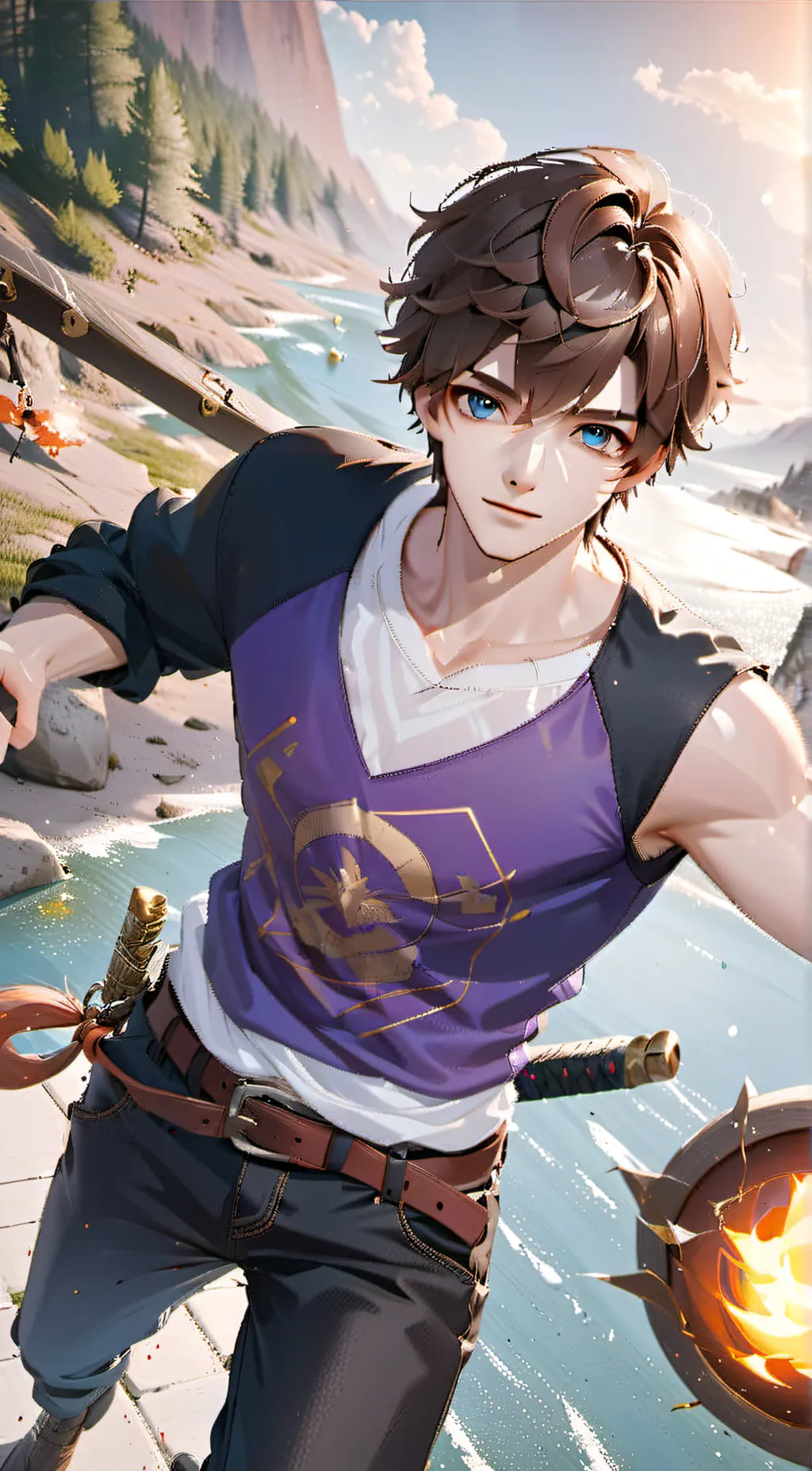 ai character: Alden Dianman background