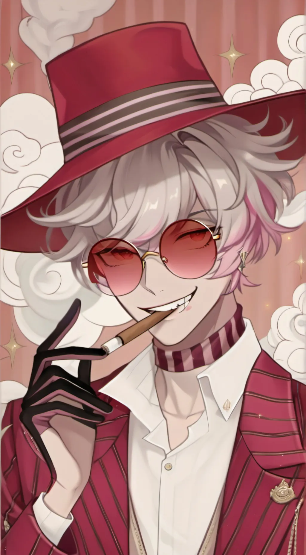 ai character: Valentino background