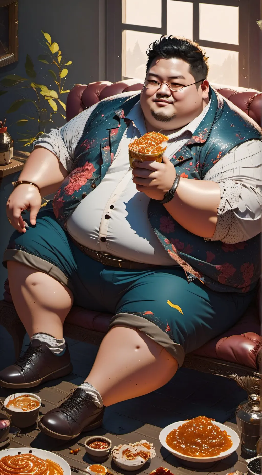 ai character: Shawn  background