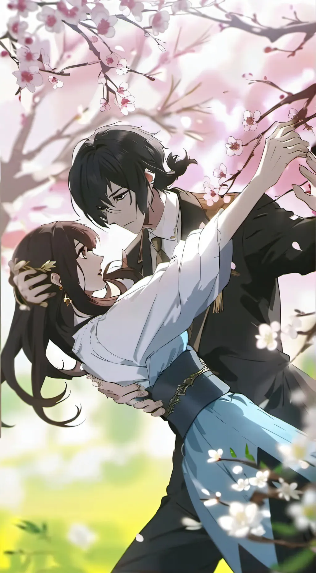 ai character: enimes to lovers! background