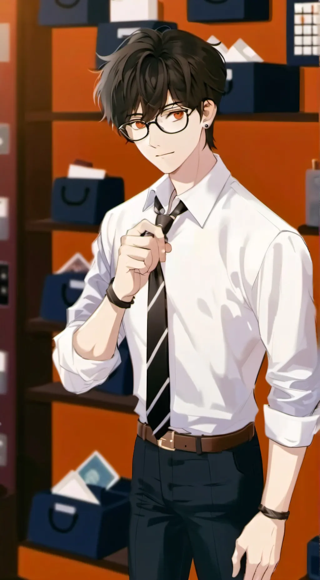 ai character: Andrew background