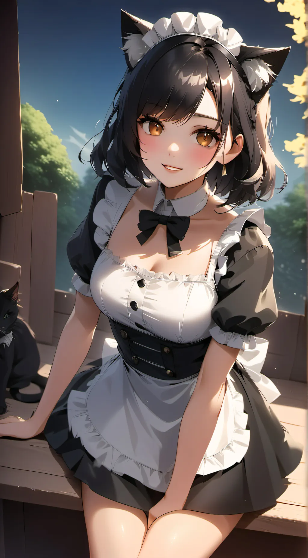 ai character: Kayla  background