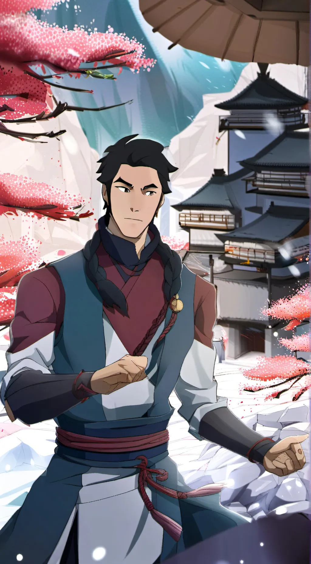 ai character: Mako background