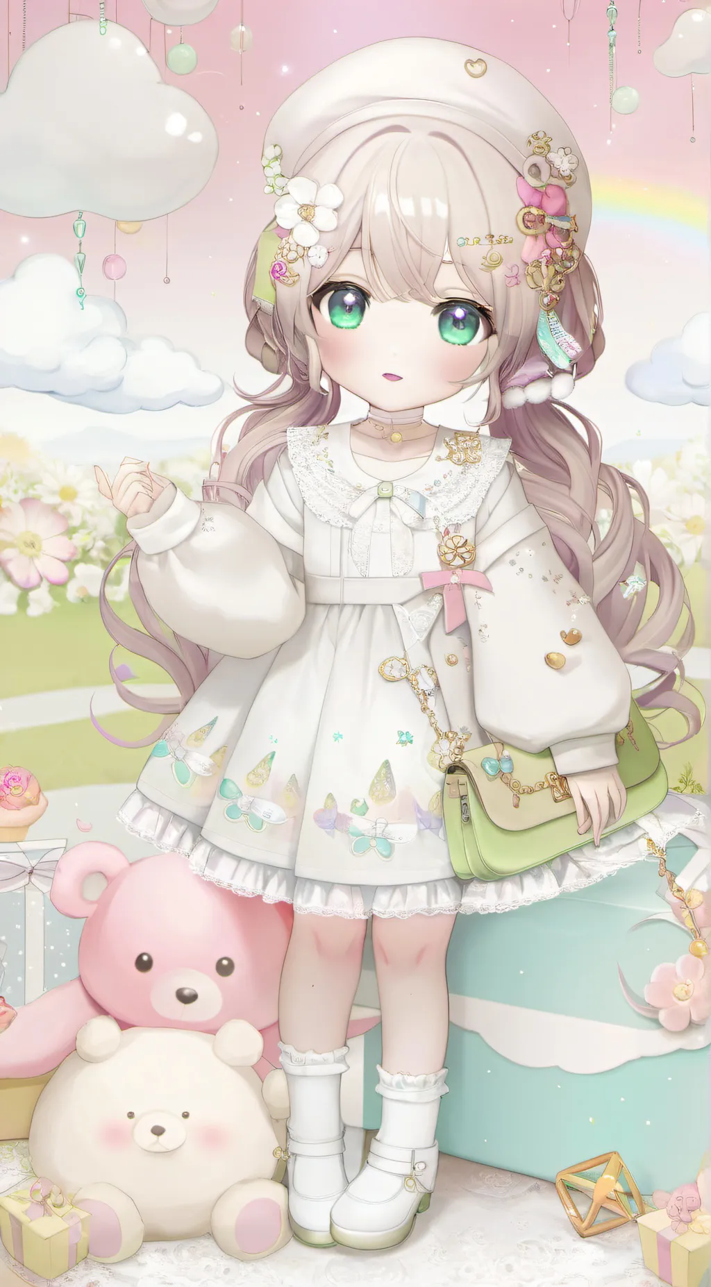 ai character: Millie Vania background