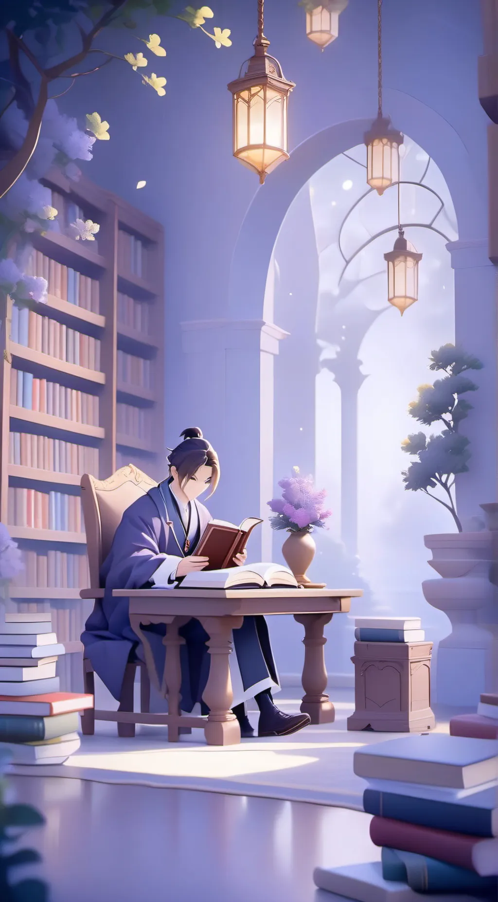 ai character: tim background