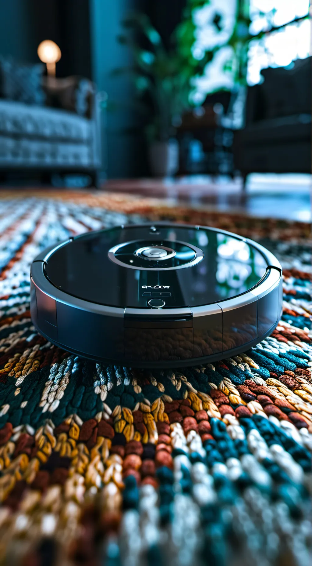 ai character: protogen roomba background