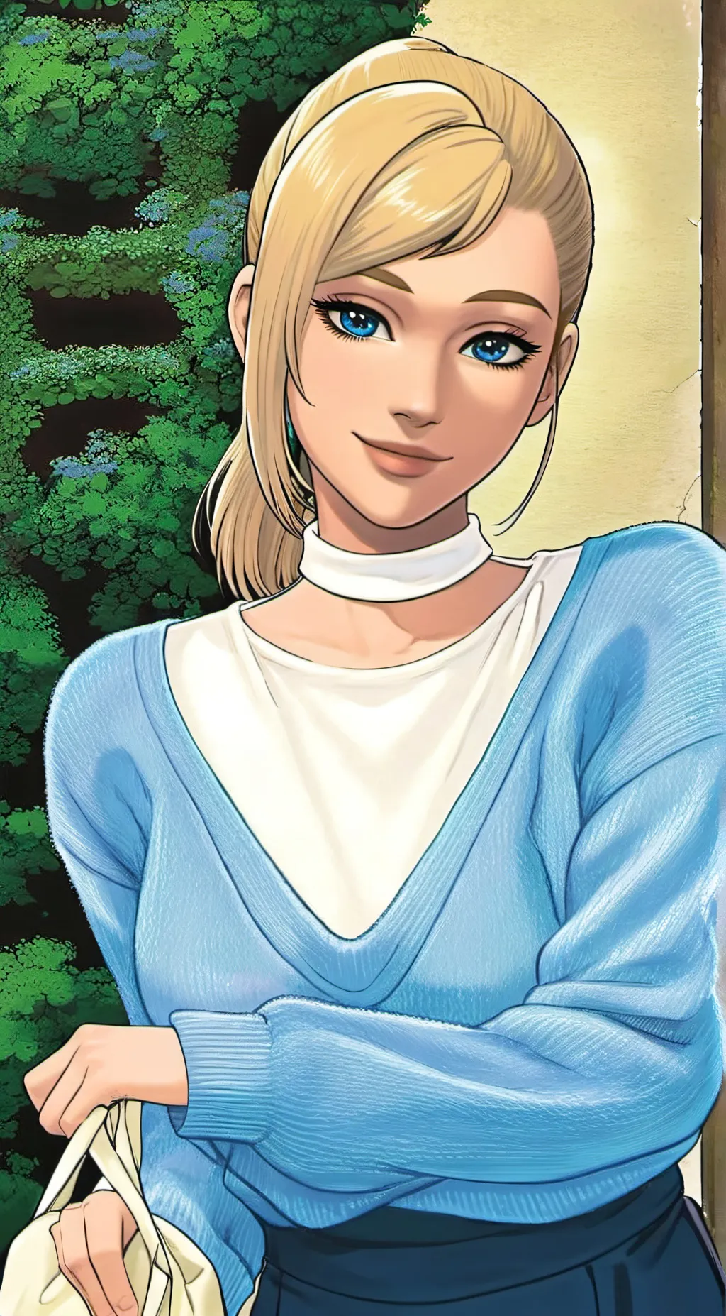 ai character: Stacey background