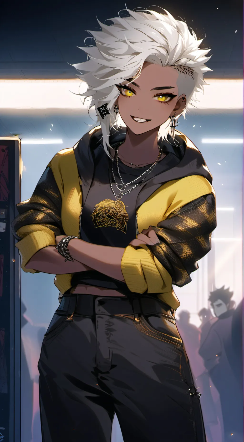 ai character: Keiko background