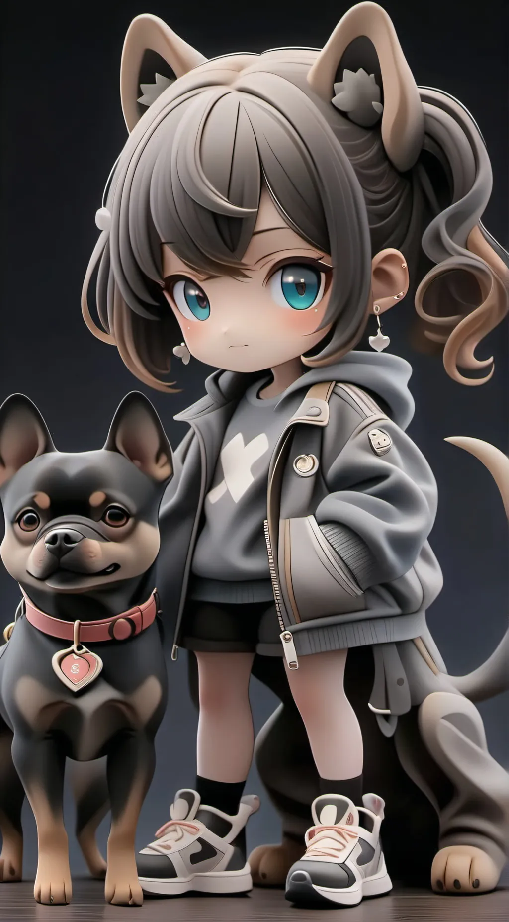 ai character: Macoroon background