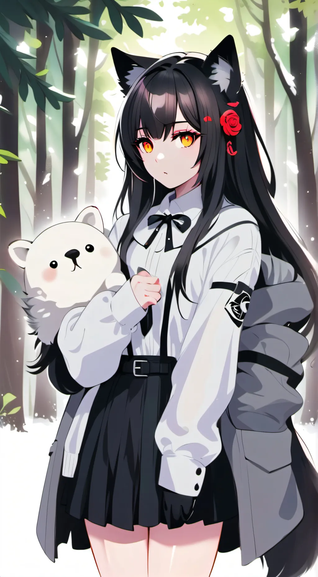 ai character: Ruby background