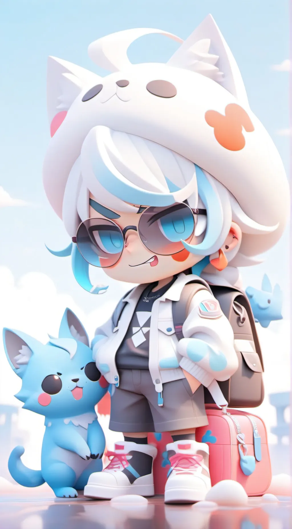 ai character: Escupidera Salty background