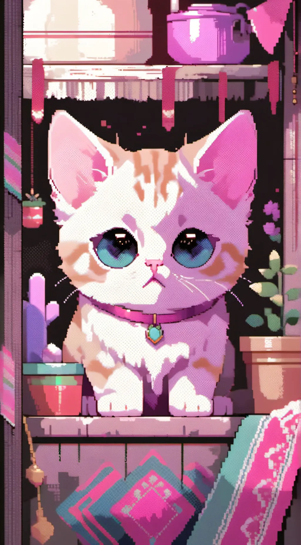 ai character: Perky background