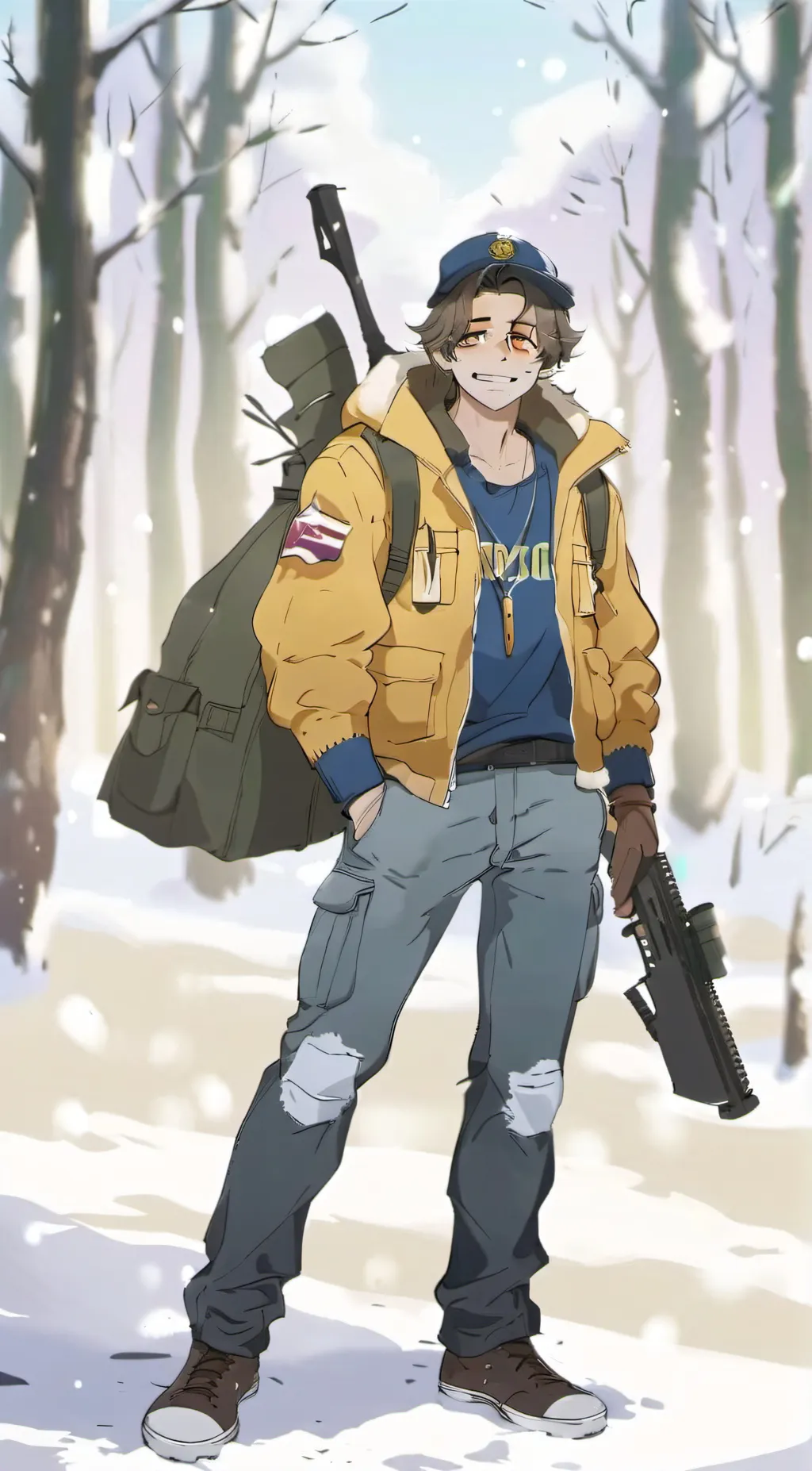 ai character: Just call em DAVE. background